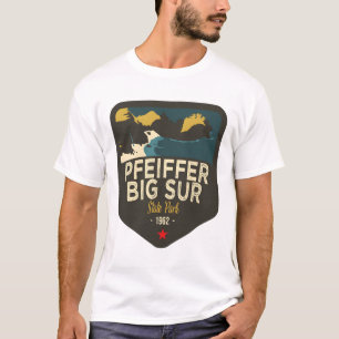 California Treasures Badge- Pfeiffer Big Sur State T-Shirt