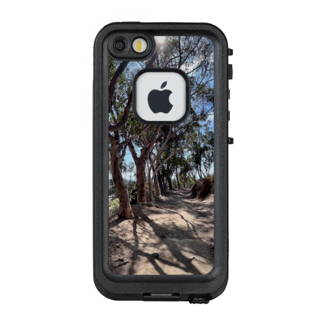California trees in autumn sun.. LifeProof iPhone case (Back)