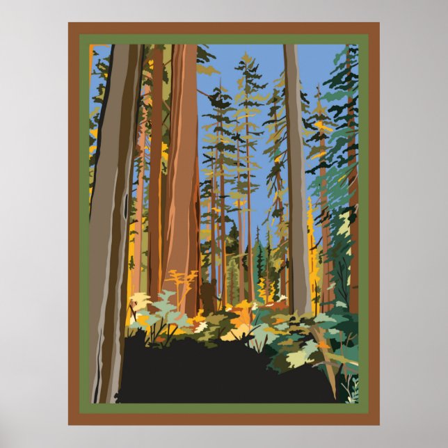 California Trees Poster (Front)
