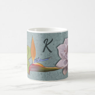 California Tropical Garden Hand-Drawn Coffee Mug