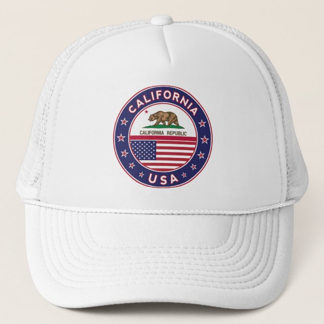 California Trucker Hat (Front)