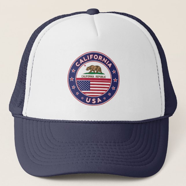 California Trucker Hat (Front)