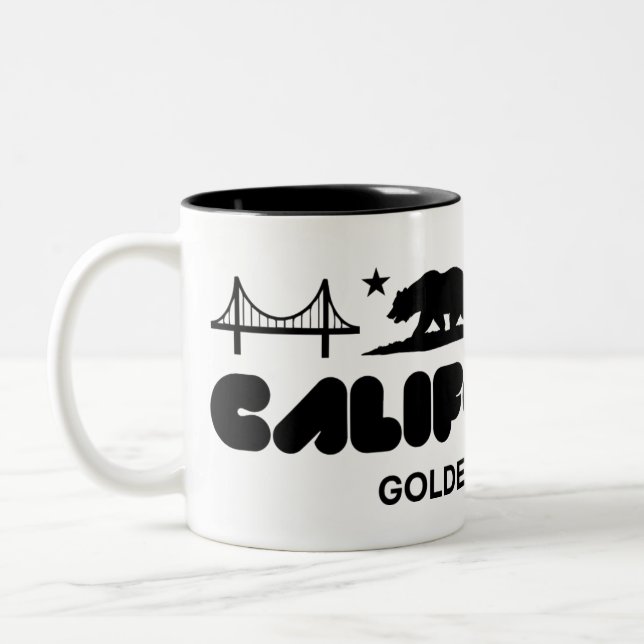 California Two-Tone Coffee Mug (Left)