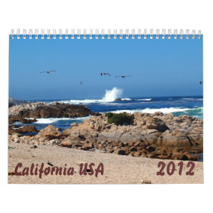 California USA Calendar
