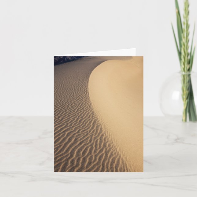 California Valley Dunes Note Card (Front)