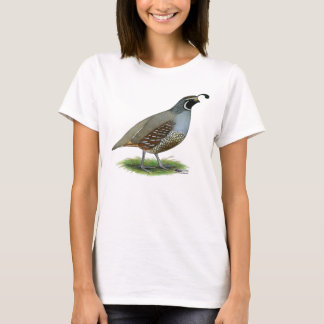 California Valley Quail T-Shirt