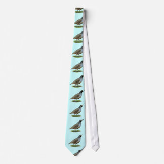 California Valley Quail Tie