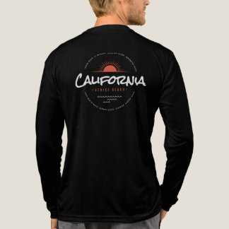 California Venice Beach Vintage Sunset Surf  Tri-Blend Shirt