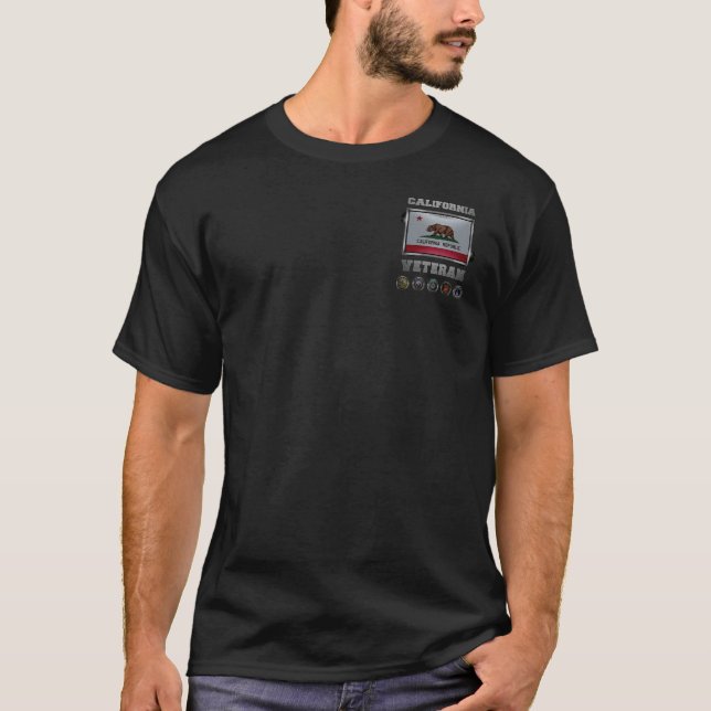 California Veteran Tshirt (Front)