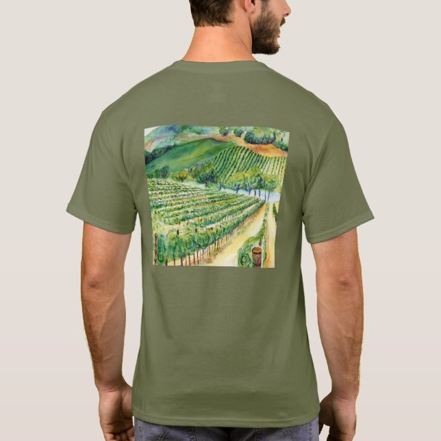 California Vineyard Shirt (Back)