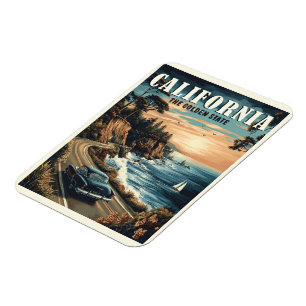 California Vintage  Magnet