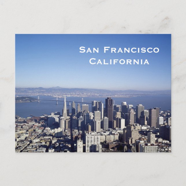 California Vintage Tourism Travel Add Postcard (Front)