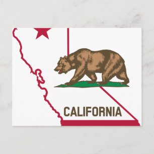 California Vintage Tourism Travel Add Postcard