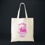 California Wedding Welcome Gift Bridesmaid, Guests Tote Bag<br><div class="desc">Welcome your wedding guests in style with this beautifully designed California-themed tote bag! Featuring a charming travel-inspired graphic—complete with scenic icons like palm trees, sunsets, and coastal vibes—this tote is perfect for destination weddings, beach ceremonies, or West Coast celebrations. You may change all colours on this bag. To do so,...</div>