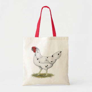 California White Hen Tote Bag