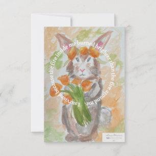 California Wildfire Relief Fundraiser Card