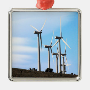 California Windmills Metal Tree Decoration