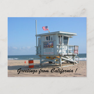 californian greetings postcard