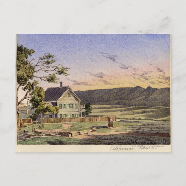 Californian Ranch Postcard (Front)