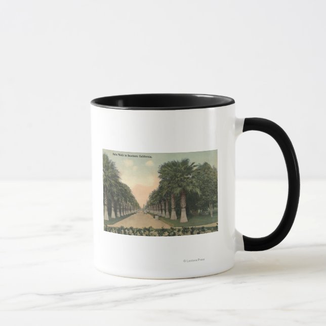CaliforniaPalms Alongside Road Mug (Right)