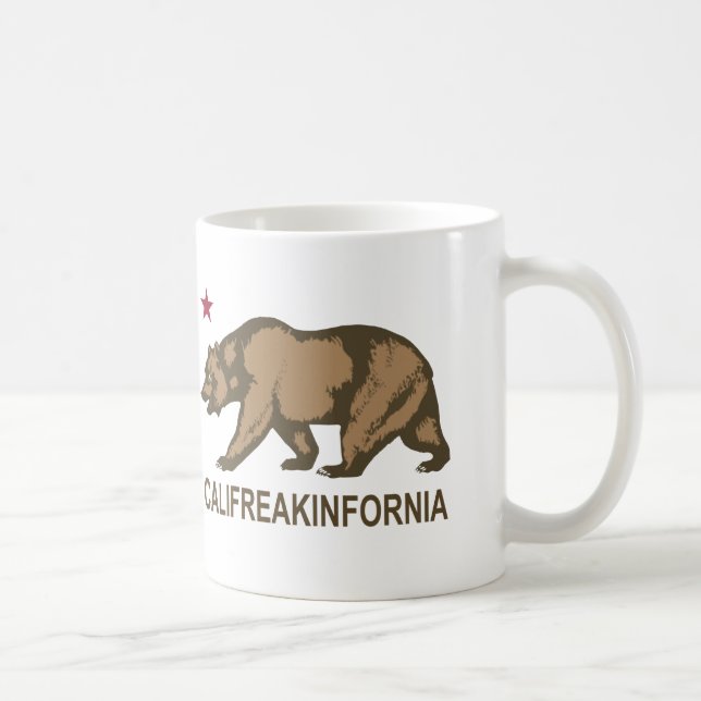 Califreakinfornia Coffee Mug (Right)