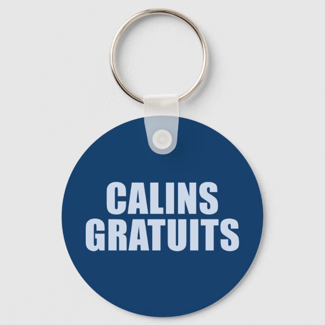 Calins Gratuits Key Ring (Front)