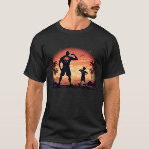 Calisthenics Exercise Enthusiasts Father And Son D T-Shirt