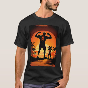 Calisthenics Exercise Enthusiasts Father And Son D T-Shirt