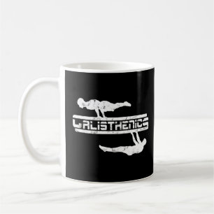 Calisthenics Front Lever Planche Exercises Street Coffee Mug