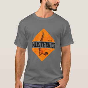 Calisthenics Vintage Handstand For Street Workout T-Shirt