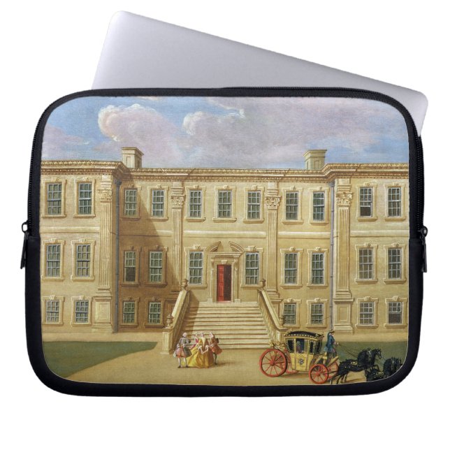 Calke Hall, Derbyshire, the Seat of Sir Henry Harp Laptop Sleeve (Front)