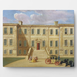Calke Hall, Derbyshire, the Seat of Sir Henry Harp Plaque