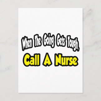 Call a Nurse Postcard