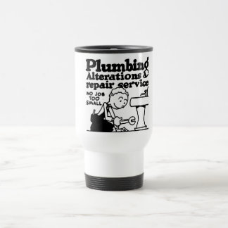 CALL A PLUMBER TRAVEL MUG