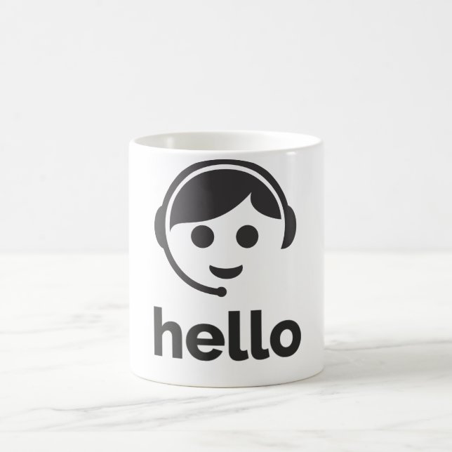 Call centre magic mug (Center)