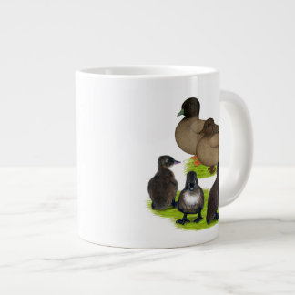 Call Duck Khaki Family Large Coffee Mug