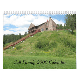 Call Family 2009 Calendar