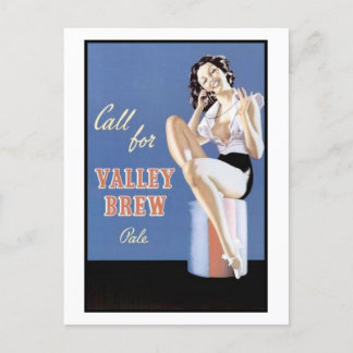 Call for Valley Brew Pale Postcard