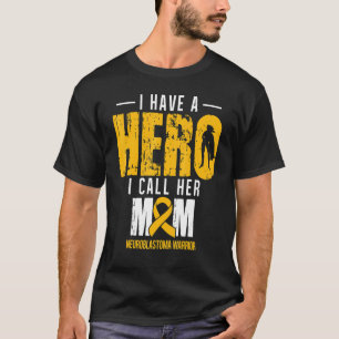 Call Her Mum Neuroblastoma Awareness Supporter Rib T-Shirt