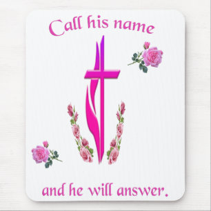 Call his Name and he will answer Mouse Pad