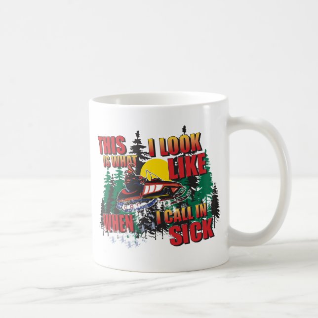 CALL-IN-SICK COFFEE MUG (Right)
