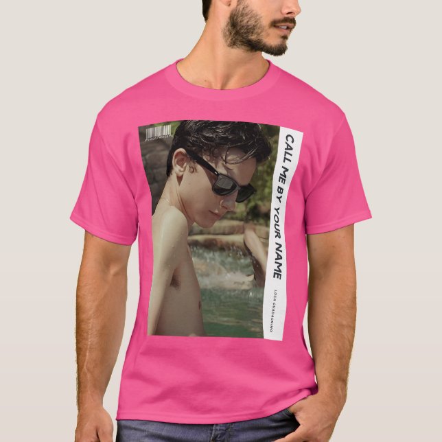 Call Me By Your Name Minimalist Poster 2 T-Shirt (Front)