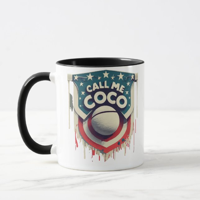 Call Me Coco Call Me Champion Mug (Left)