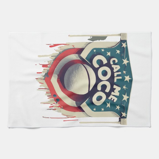 Call Me Coco Call Me Champion Tea Towel (Horizontal)