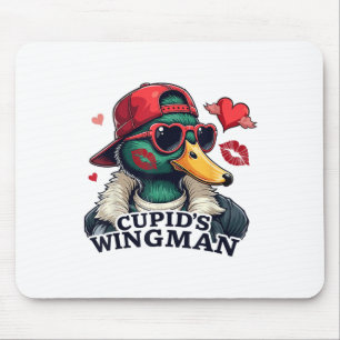Call Me Kids Boys Valentines Duck Hunting Lover Fo Mouse Pad