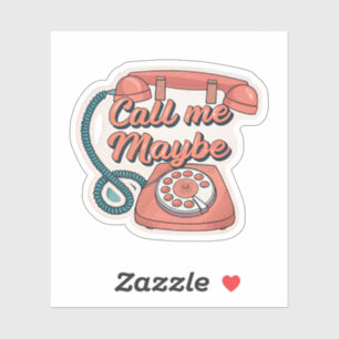 Call Me Maybe Retro Rotary Phone Pop Aesthetic S