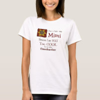 Call Me Mimi Cool Grandma T-shirt Prim Sunflower