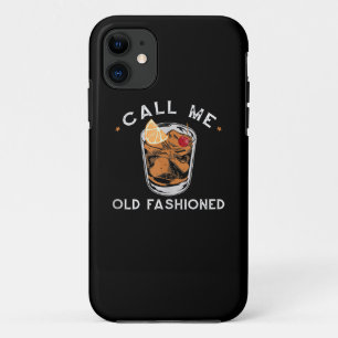 Call Me Old Fashioned Whiskey Drinking Cocktail Case-Mate iPhone Case