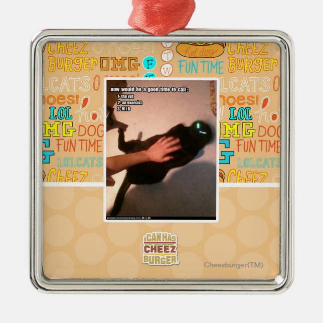 Call MIB Metal Tree Decoration (Front)