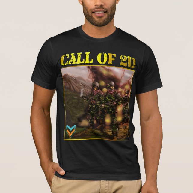 Call of 2d T-shirt (Front)